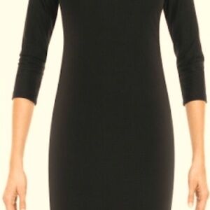 SPANX Bod-a-Bing! RETIRED Jackie Dress Boatneck Black NWT 1X.
